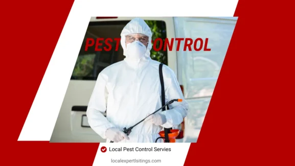 Technician spraying for pests outside a home in Cape Coral, FL